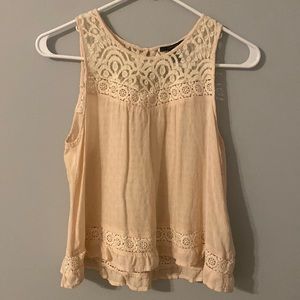 Forever 21 Blush Tank Top/Blouse